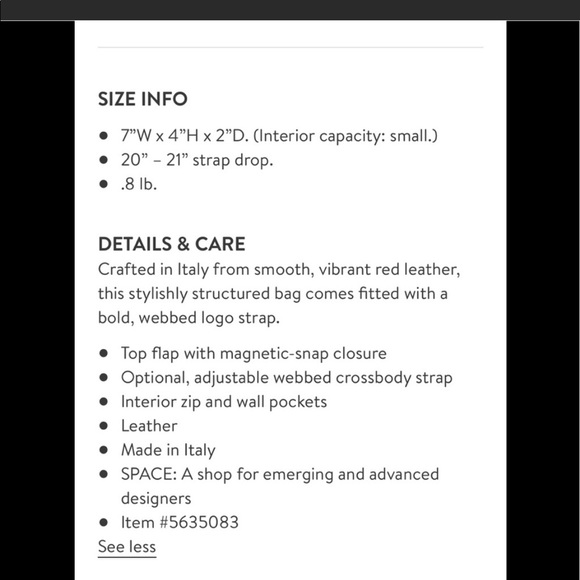 NWT OFF-WHITE MINI CROSSBODY BAG - Picture 8 of 8